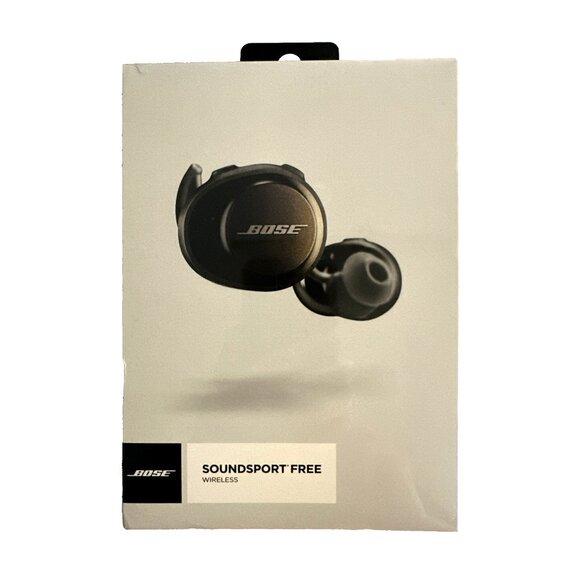 Bose SoundSport Free Wireless Headphones In Ear Earbuds Sports Black NEW SEALED - Picture 1 of 10